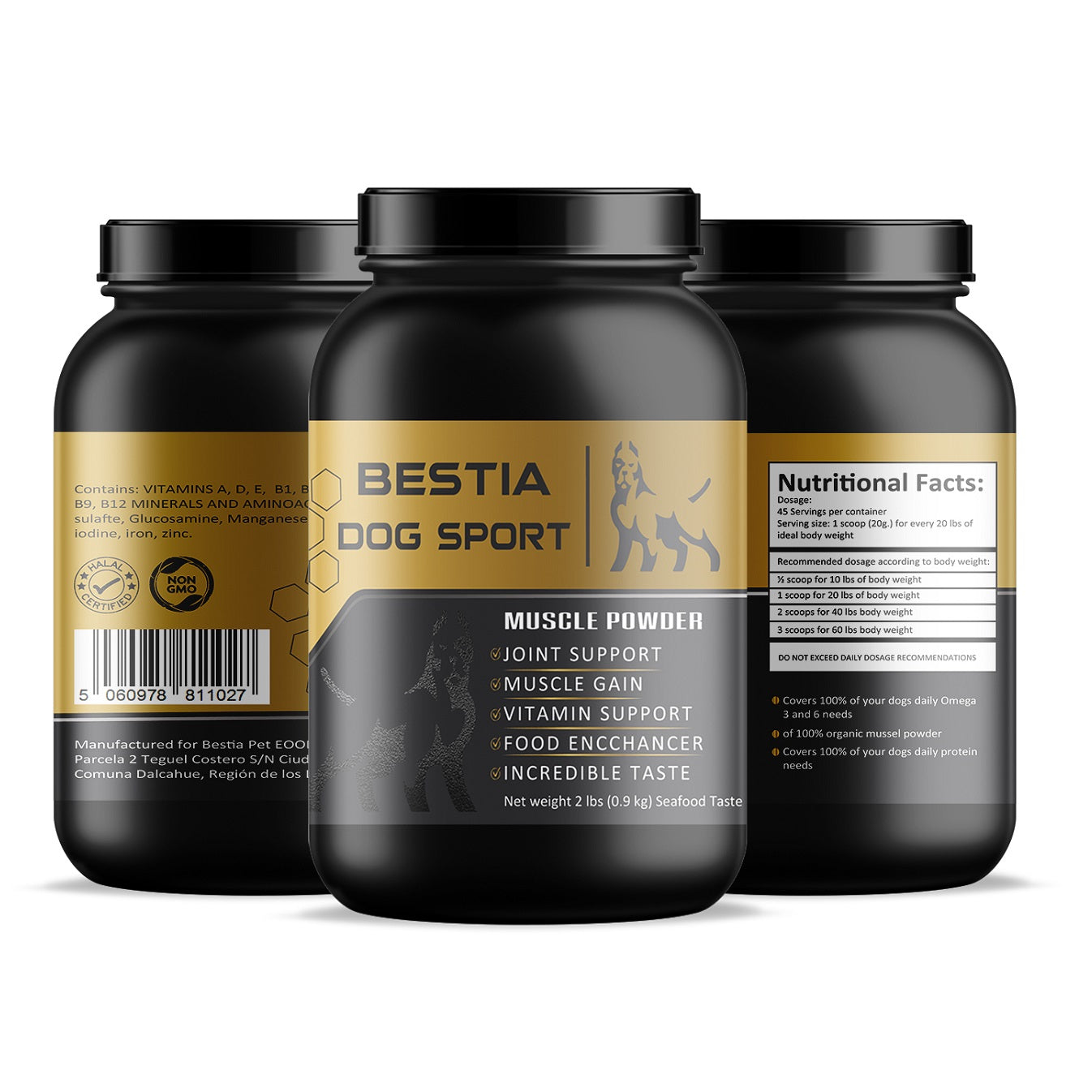 BESTIA DOG SPORT Dedicated Supplements