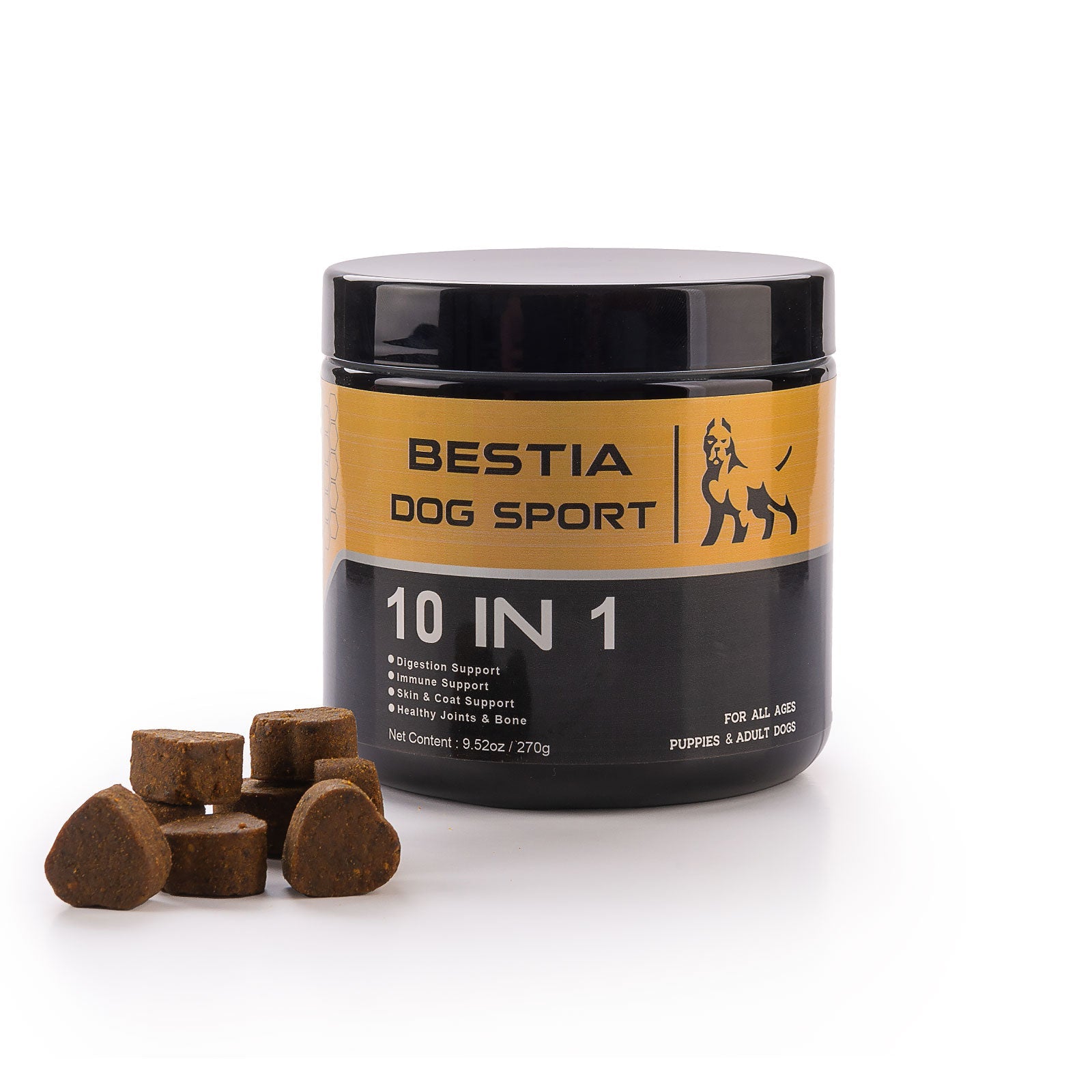 BDS 10 in 1 Dog Food Supplement - Bestia Dog Sport