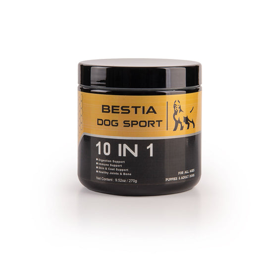 BDS 10 in 1 Dog Food Supplement - Bestia Dog Sport