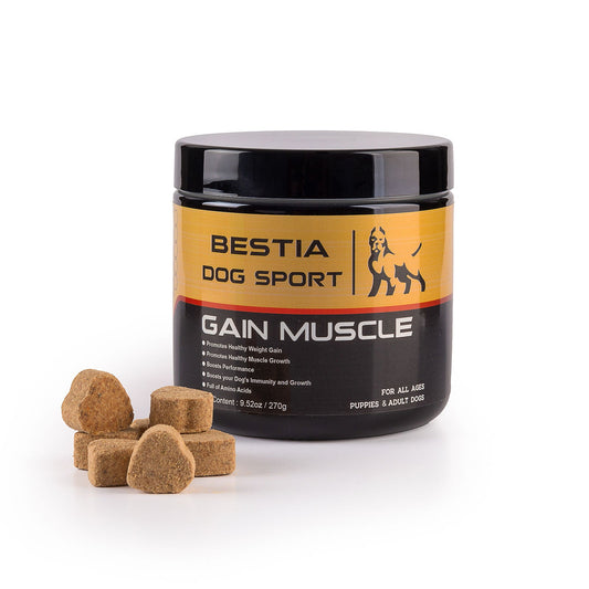 BDS Muscle Gain Dog Food Supplement - Bestia Dog Sport