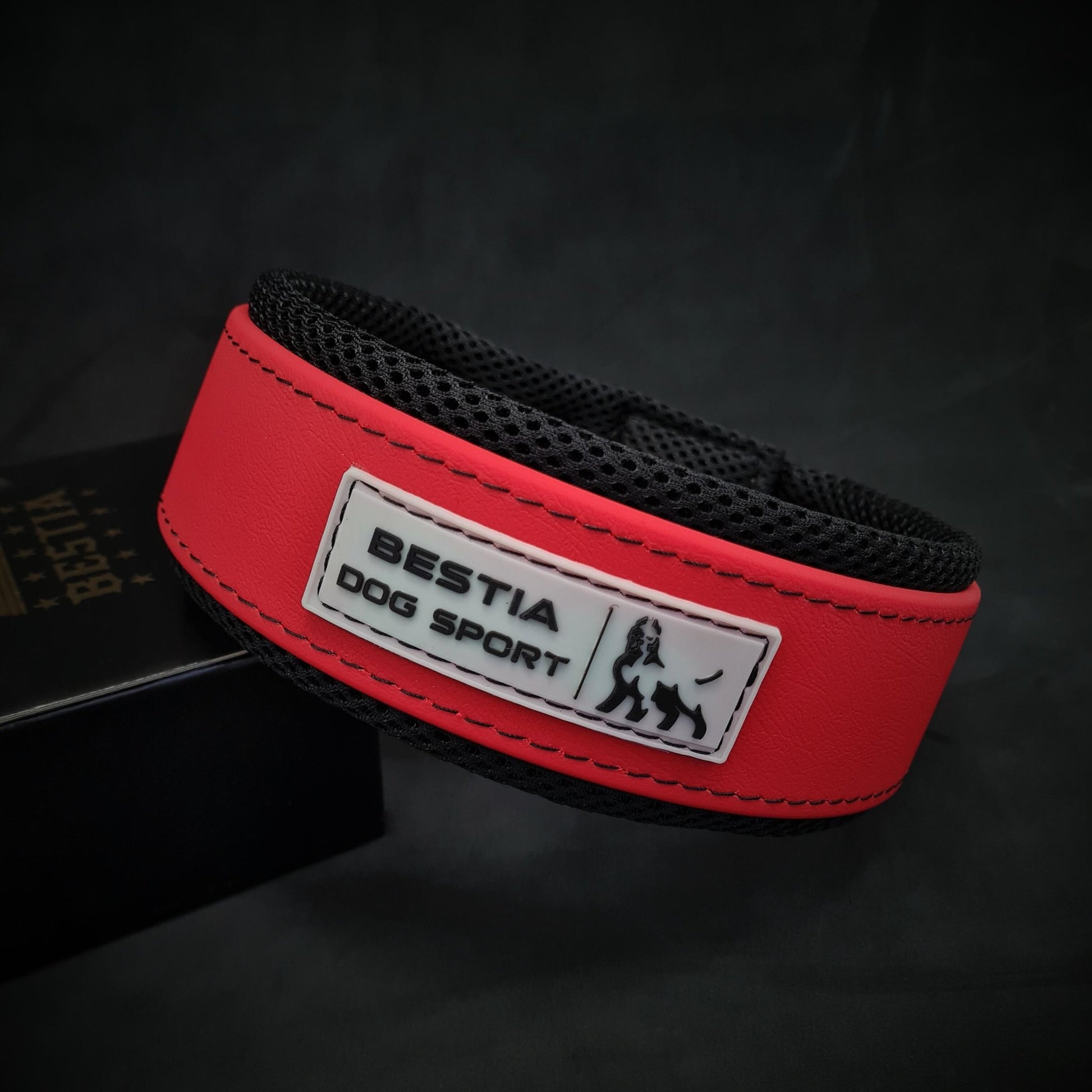 BESTIA DOG SPORT COLLAR RED - Bestia Dog Sport