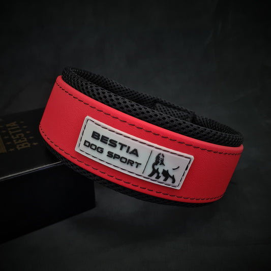 BESTIA DOG SPORT COLLAR RED - Bestia Dog Sport