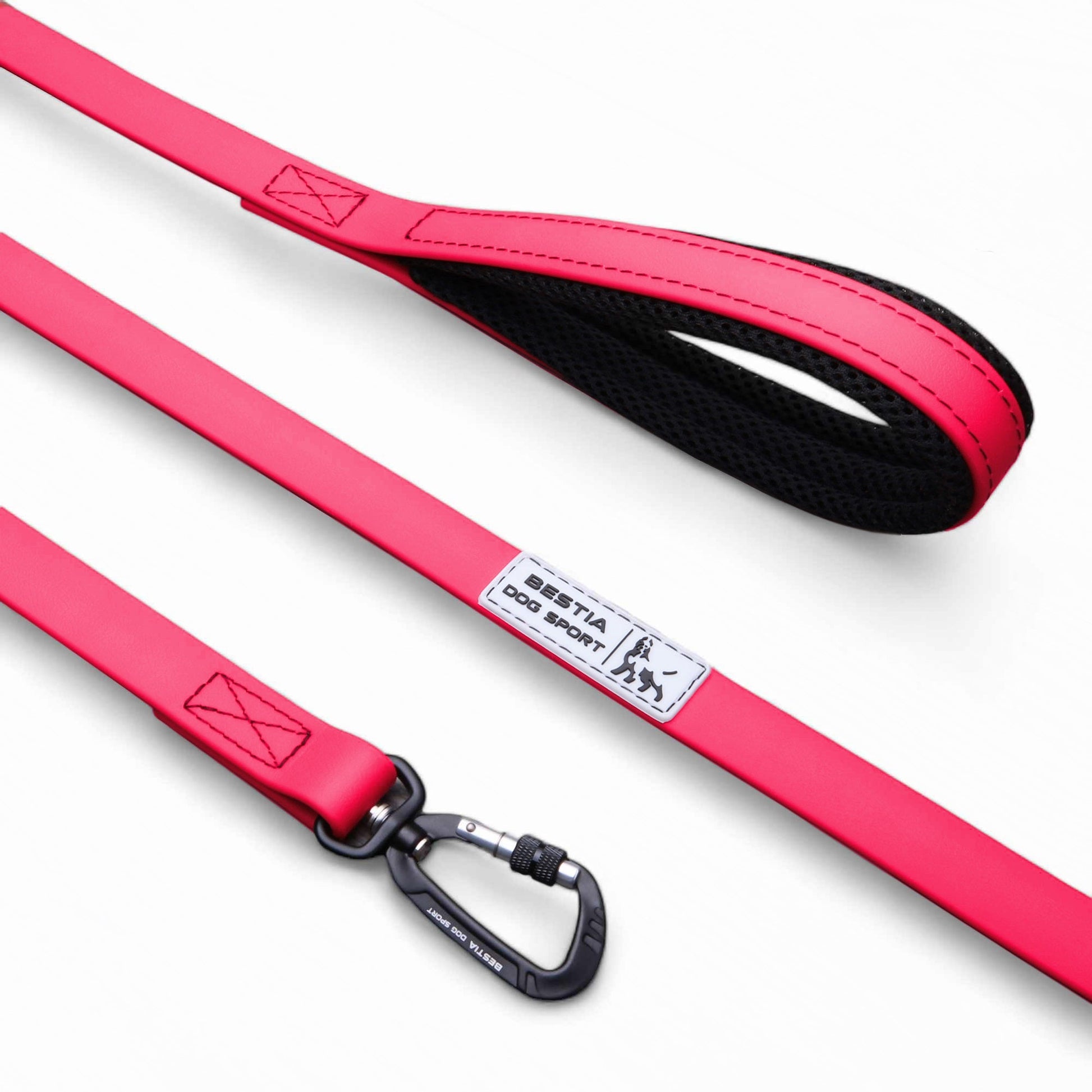 BESTIA DOG SPORT Tactical Leash Neon Pink - Bestia Dog Sport