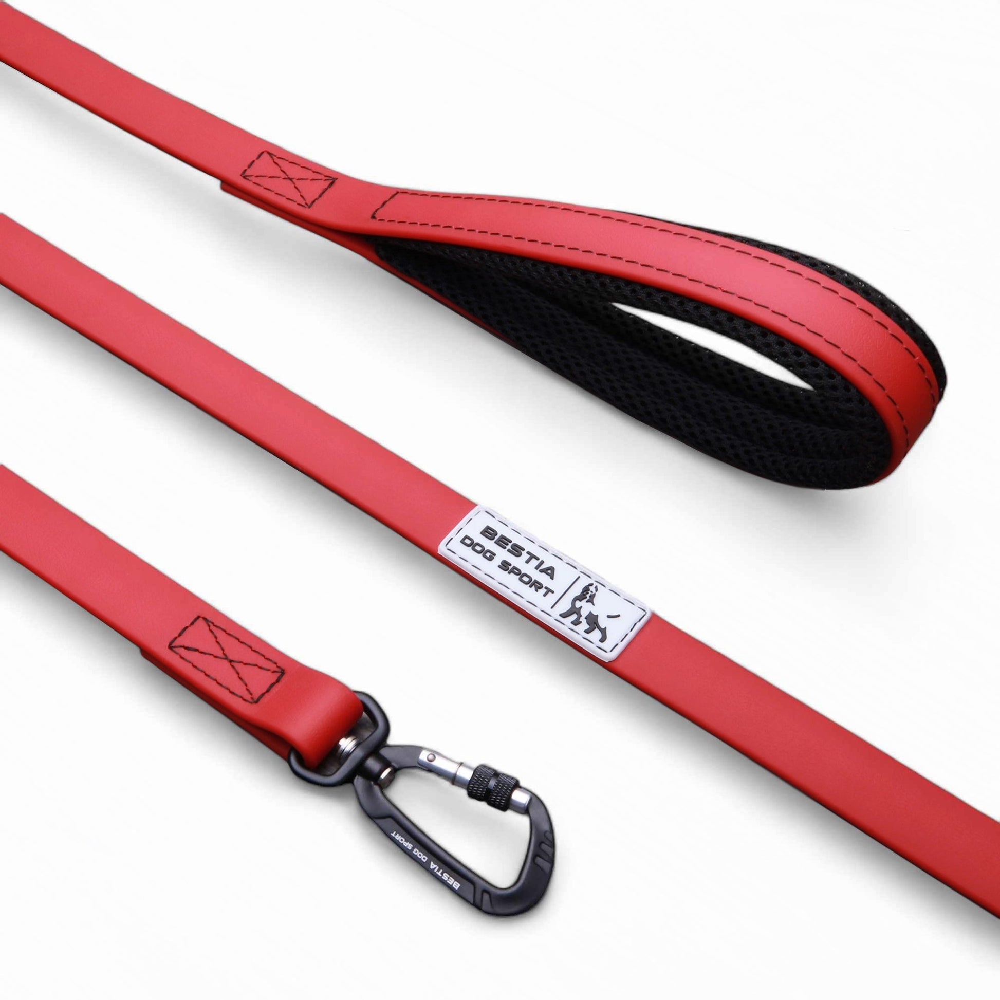 BESTIA DOG SPORT Tactical Leash Red - Bestia Dog Sport