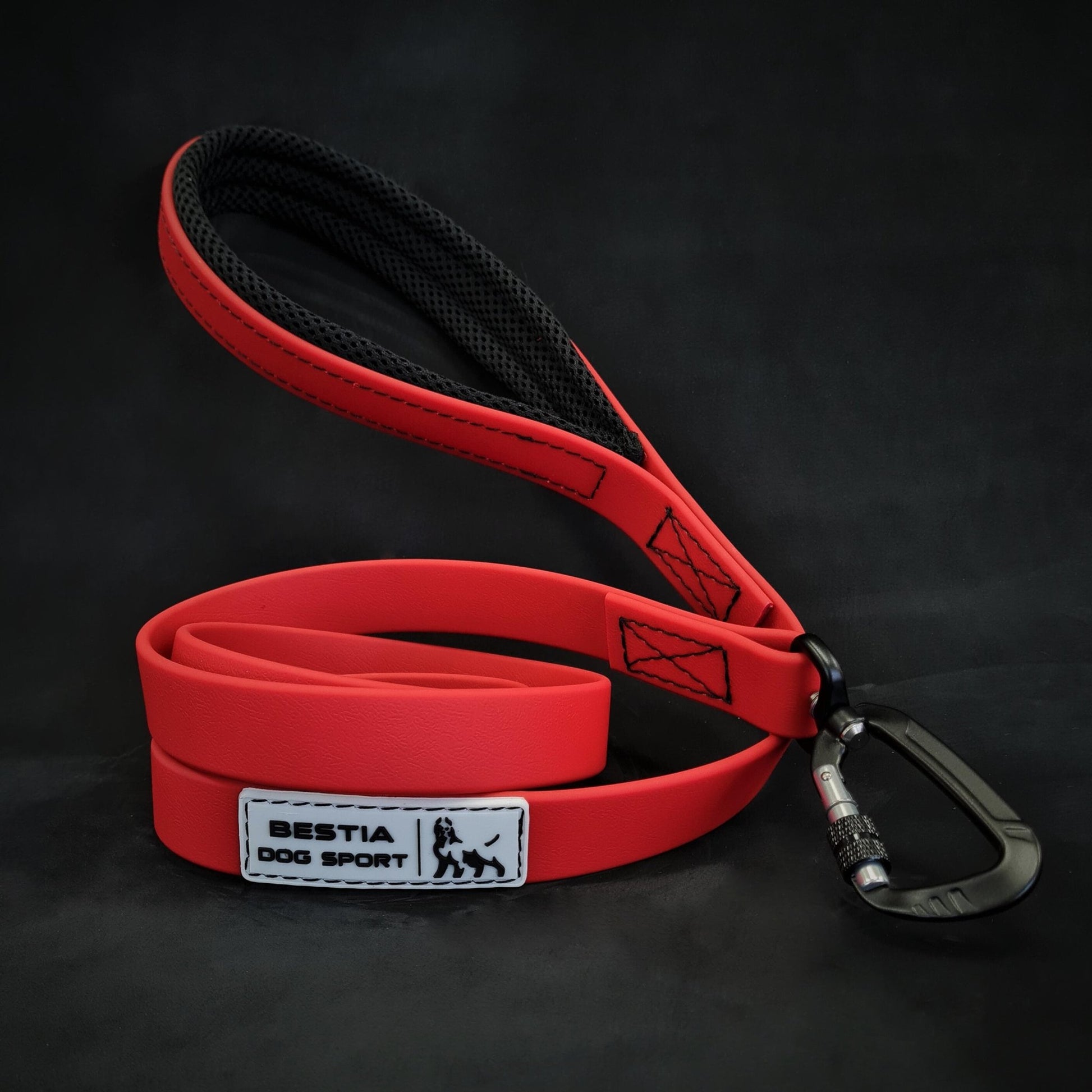 BESTIA DOG SPORT Tactical Leash Red - Bestia Dog Sport